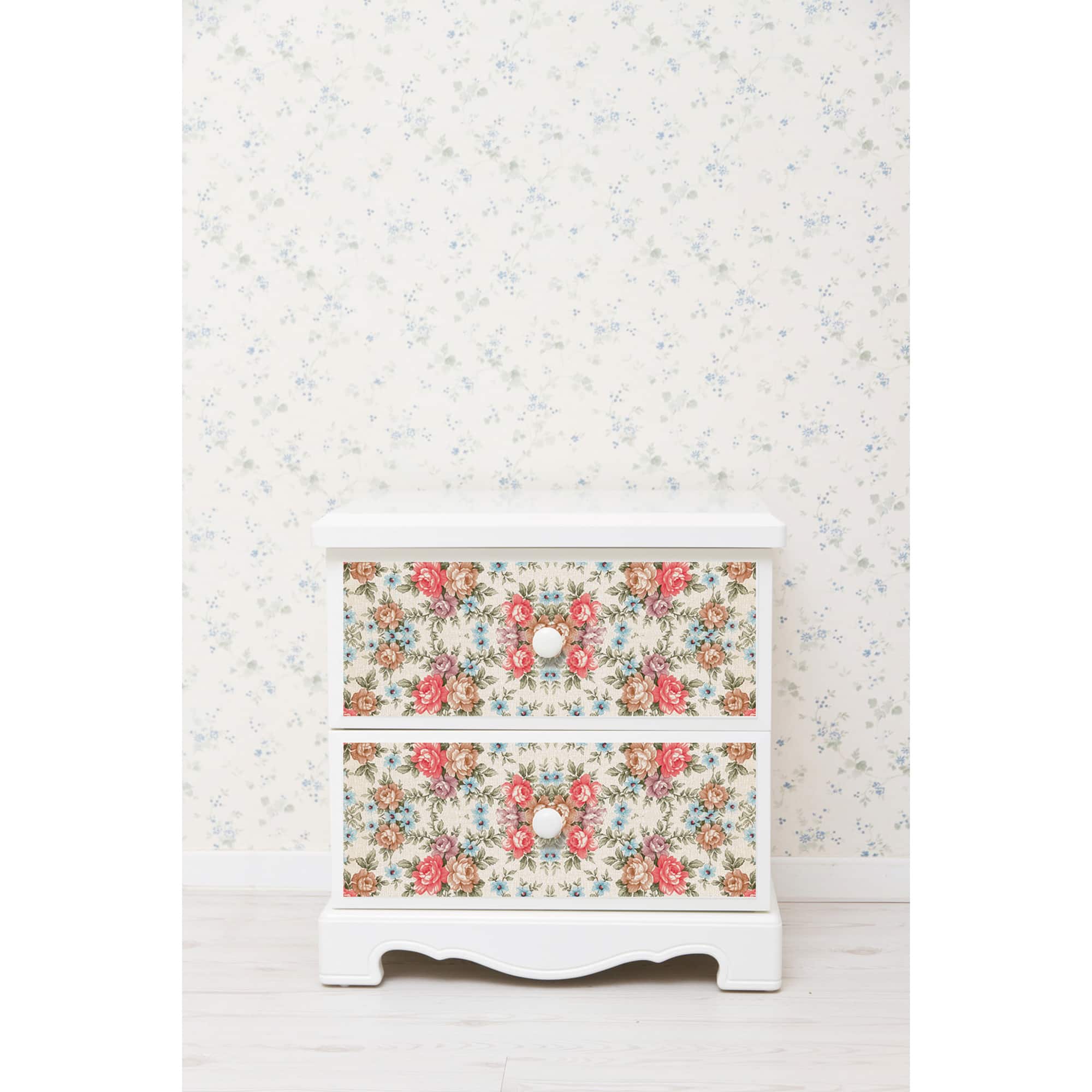 Fablon Romance Floral Adhesive Film, 2ct.